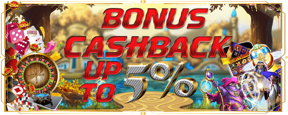 Bonus CashBack 5%