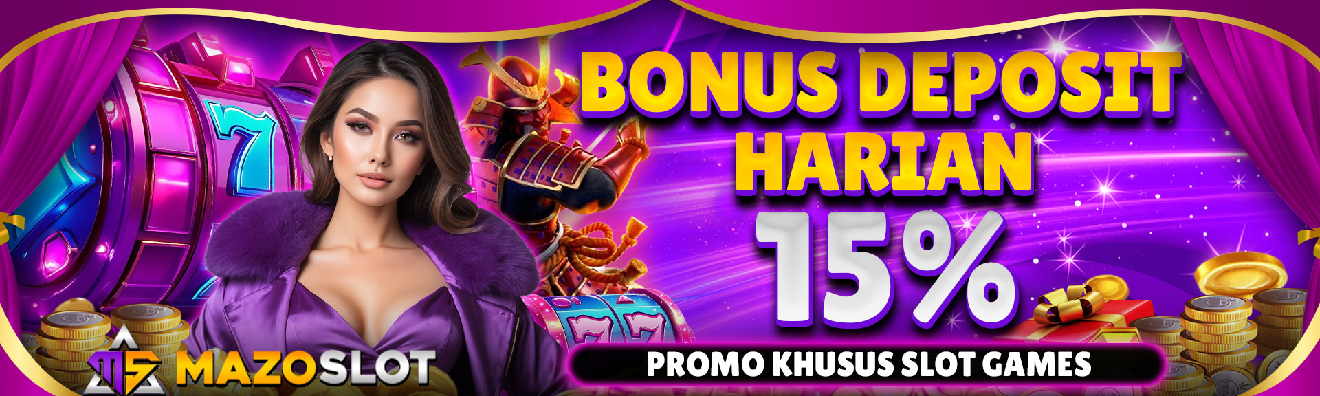 BONUS DEPOSIT HARIAN 15%